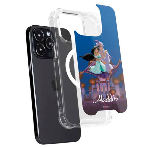 Disney Aladdin and Jasmine Magic Carpet iPhone 16 Pro MagSafe Case